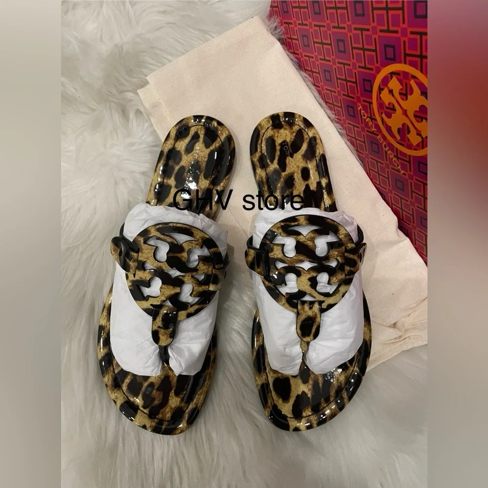Tory Burch Women's Leopard Print miller - Picture 5 of 6